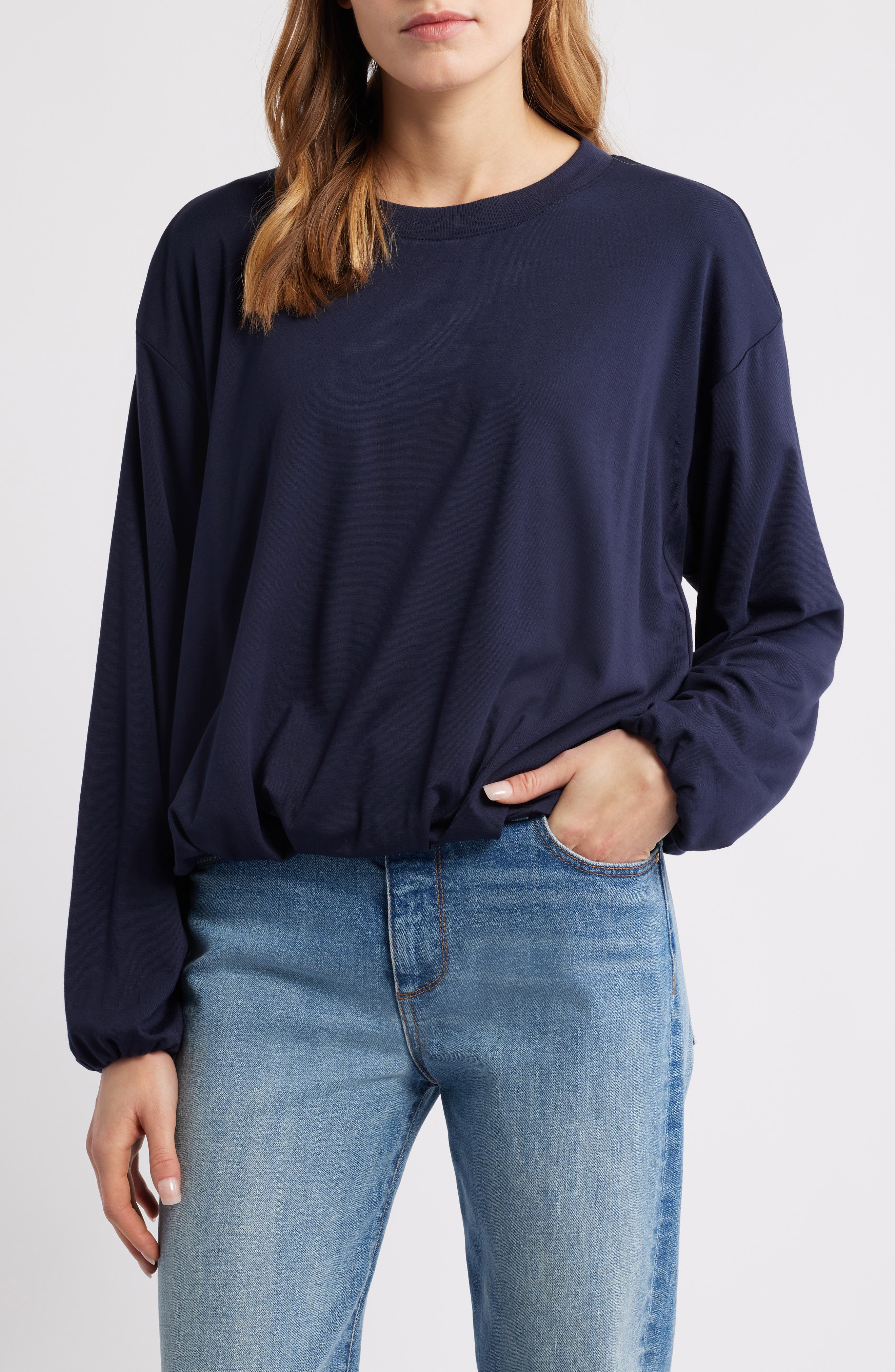 Blouson Knit Top - image 3