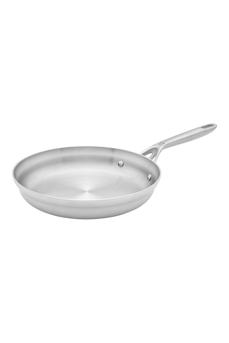 Motion Stainless Steel 10-Inch Fry Pan, Main, color, STAINLESS STEEL
