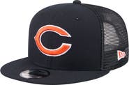 New Era Men's New Era  Navy Chicago Bears Core Team 9FIFTY Trucker Snapback Hat