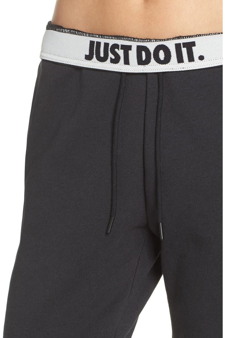 Sportswear Rally Jogger Pants, Alternate, color, BLACK/ BLACK/ WHITE