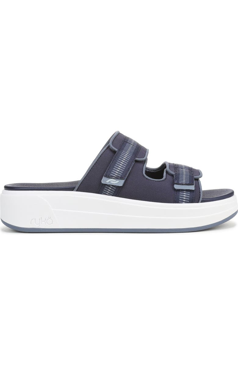 Rykä Viv Slide Sandal, Alternate, color, Academy Blue