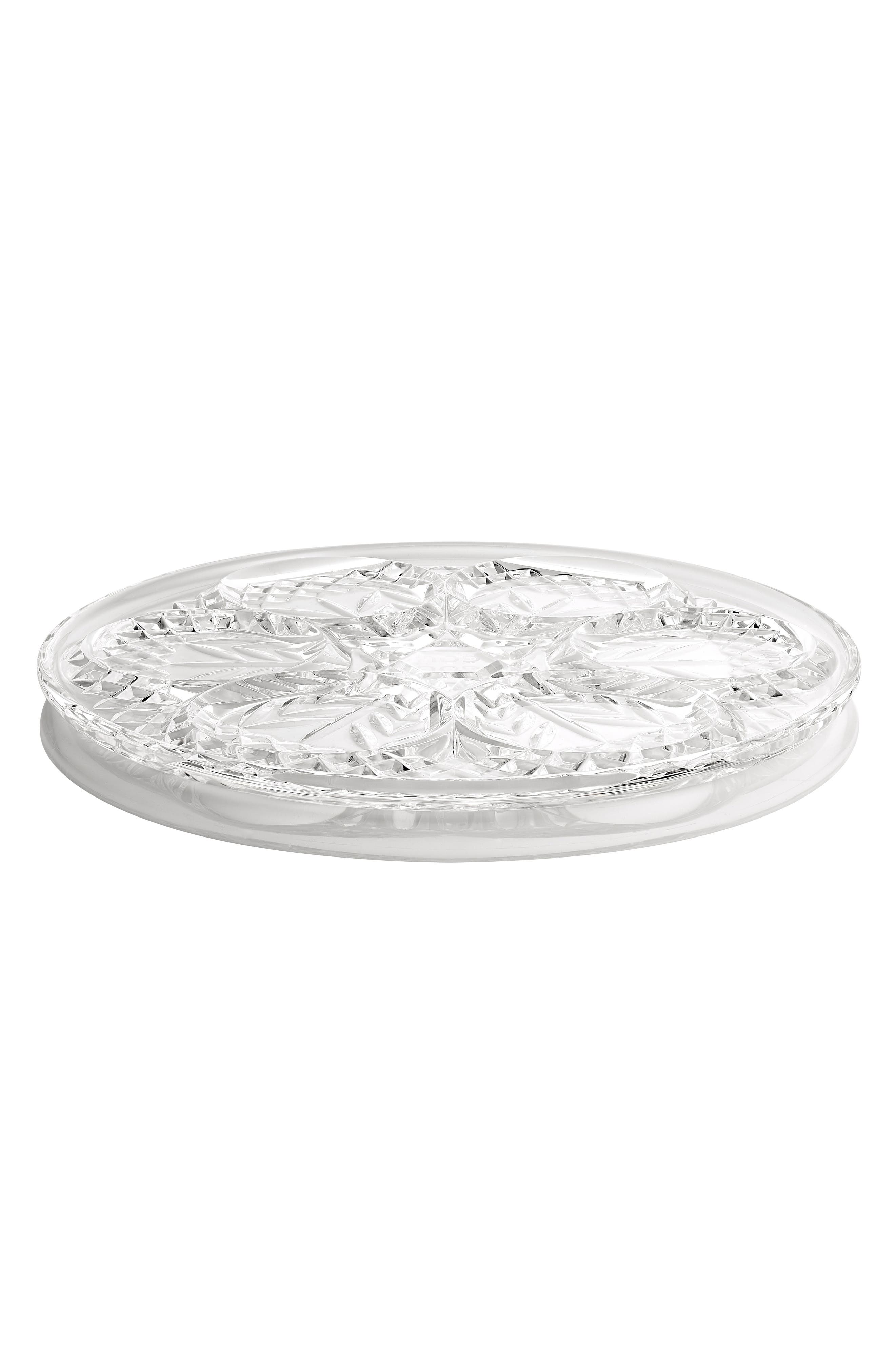 Waterford Crystal Seder Plate In Transparent