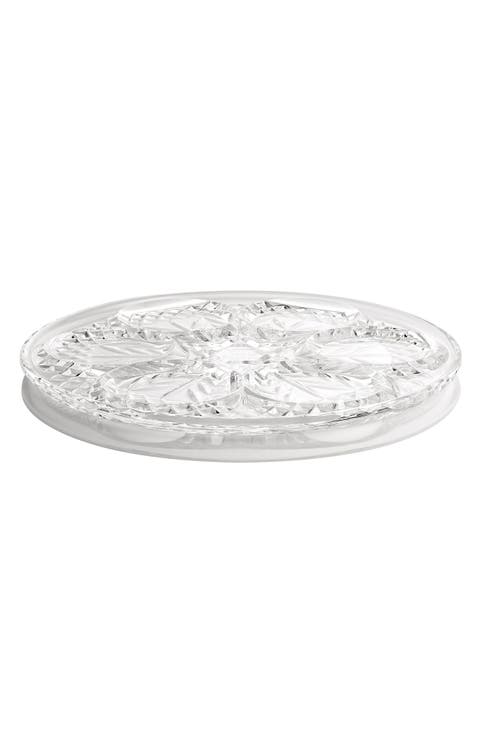 Crystal Seder Plate
