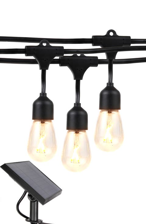 Ambience Solar LED Hanging String Lights