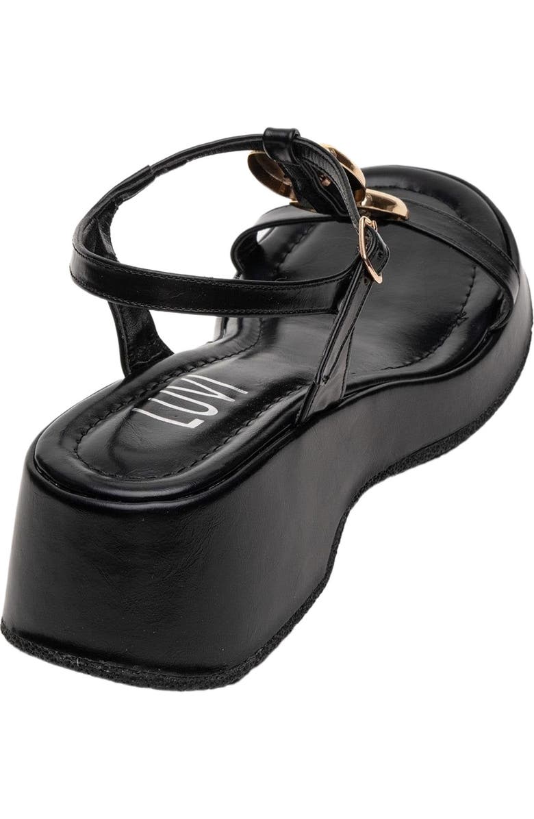 Prologue Shoes Kerry Buckle Platform Sandal, Alternate, color,