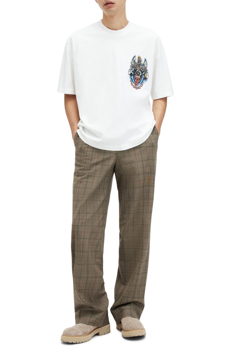 AllSaints Howlrider Cotton Graphic T-Shirt, Alternate, color,