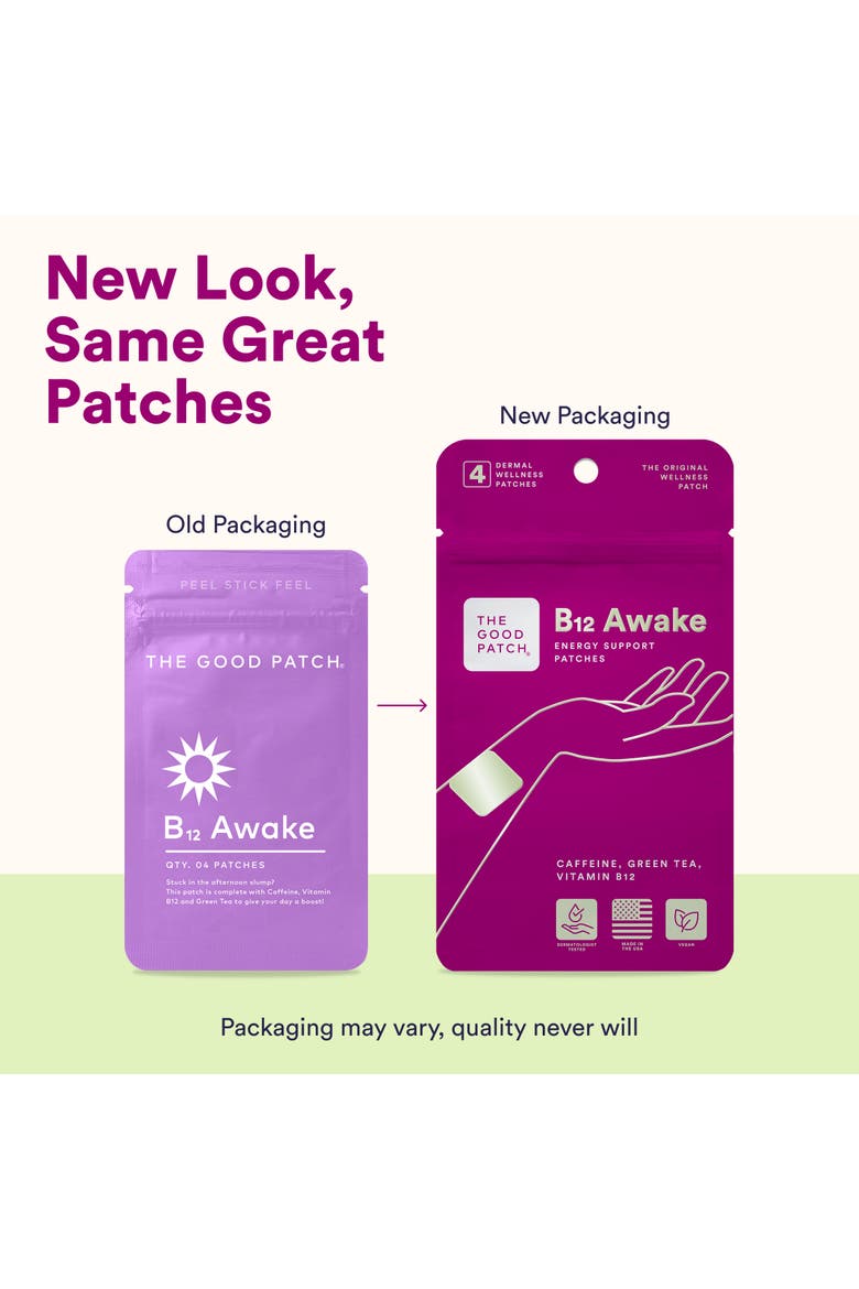 B12 Awake Wellness Patch, Alternate, color, None
