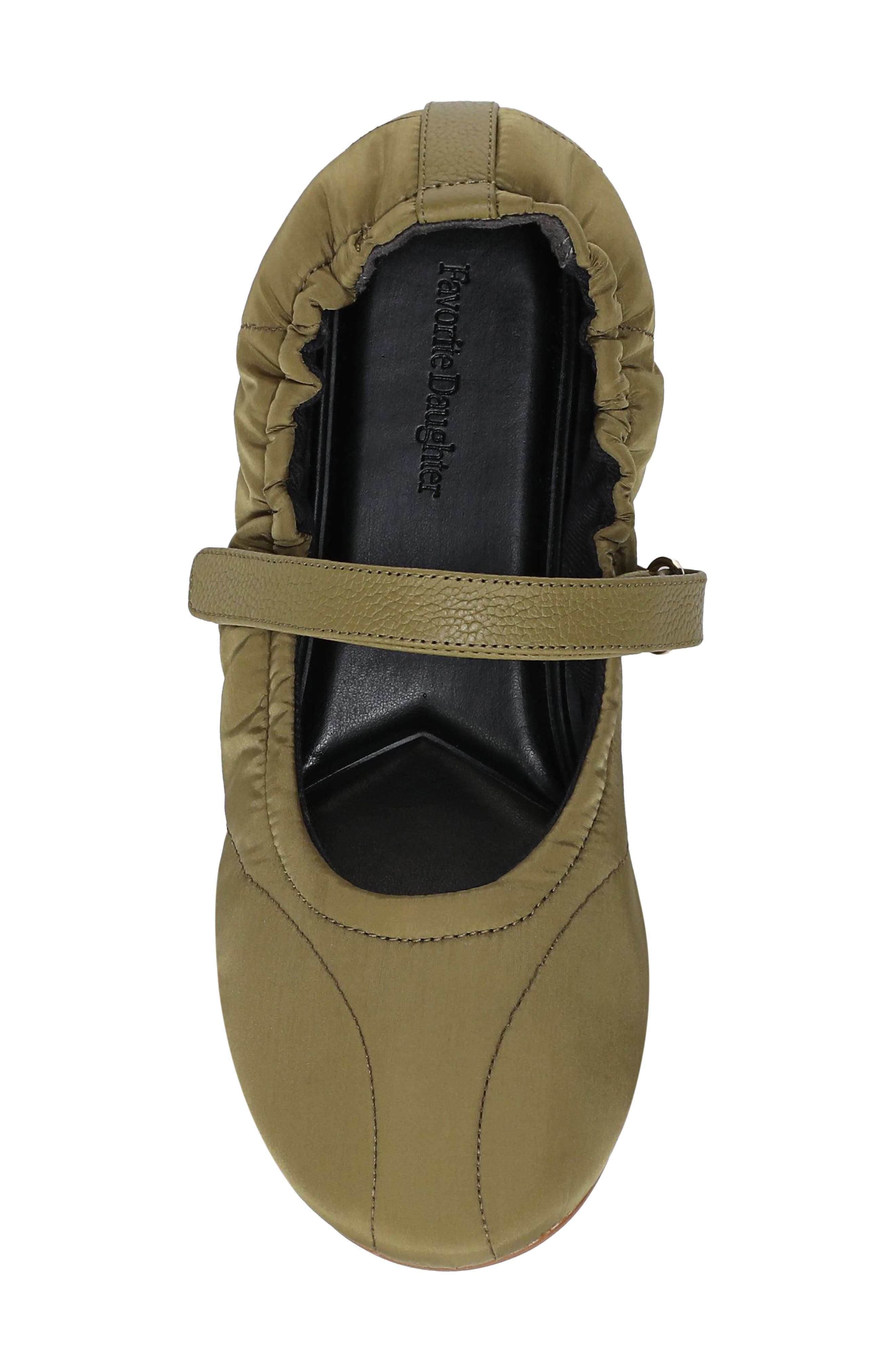 Emilia Ballet Flat, Alternate, color, MOSS GREEN