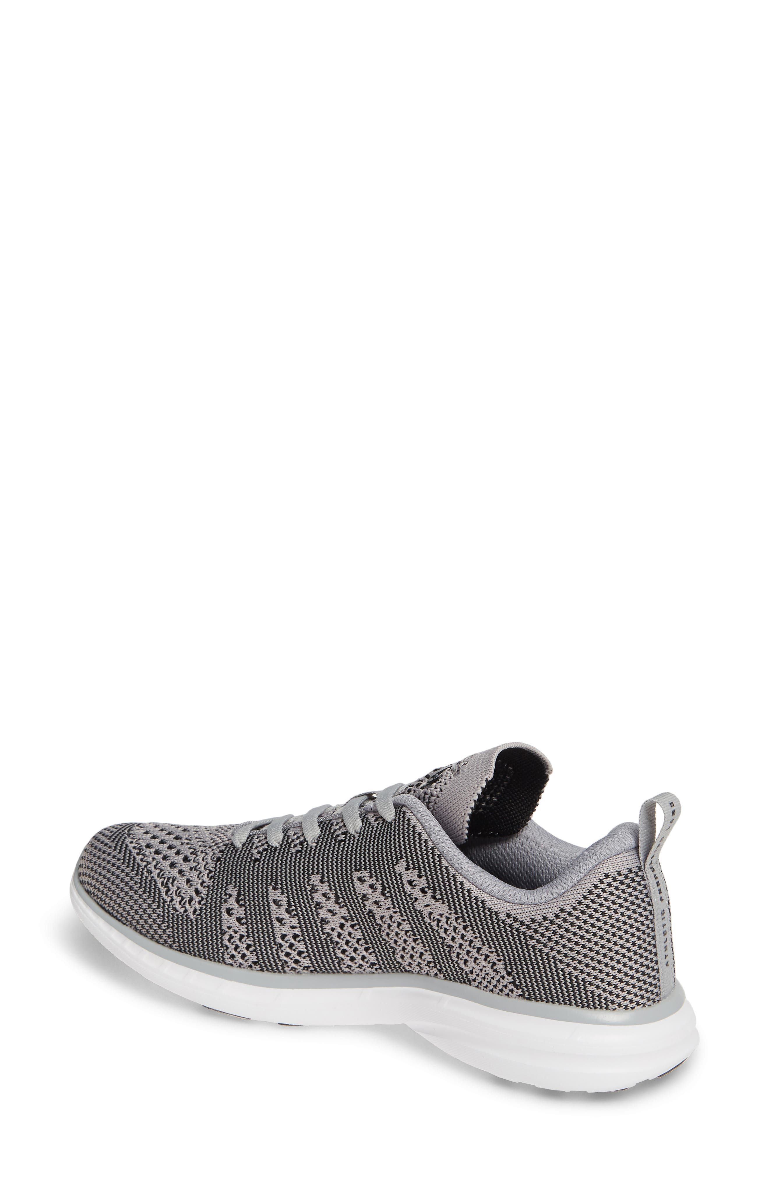 TechLoom Pro Knit Running Shoe, Alternate, color, CEMENT/ WHITE/ BLACK