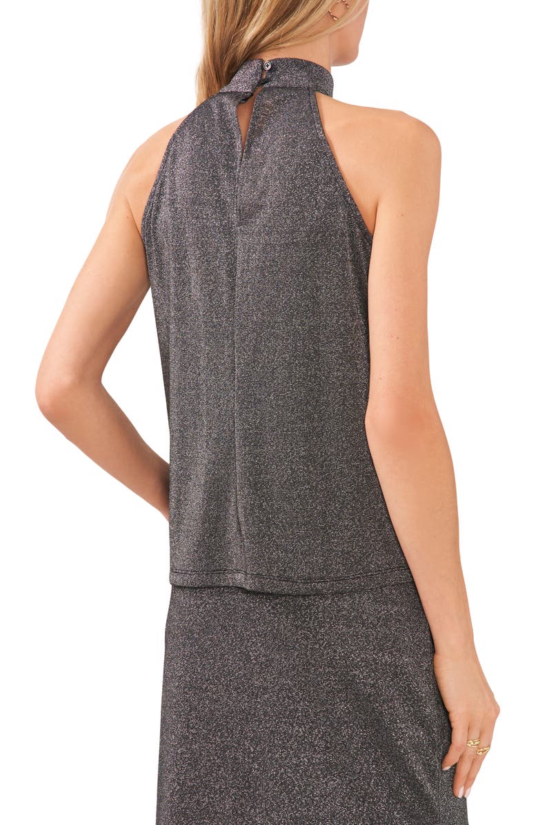 1.STATE Metallic Halter Neck Top, Alternate, color, 