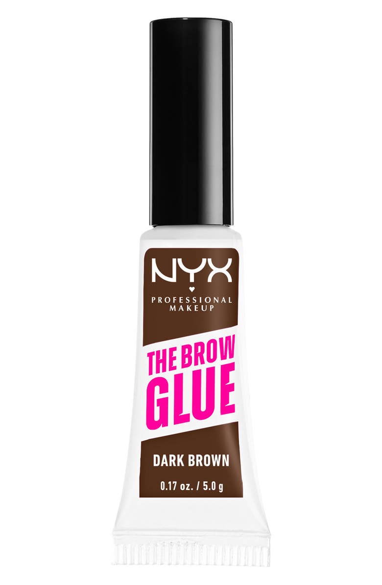 NYX PROFESSIONAL MAKEUP The Brow Glue, Main, color, Dark Brown