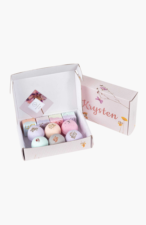 Natural Bath Bombs and Shower Steamers Gift Set