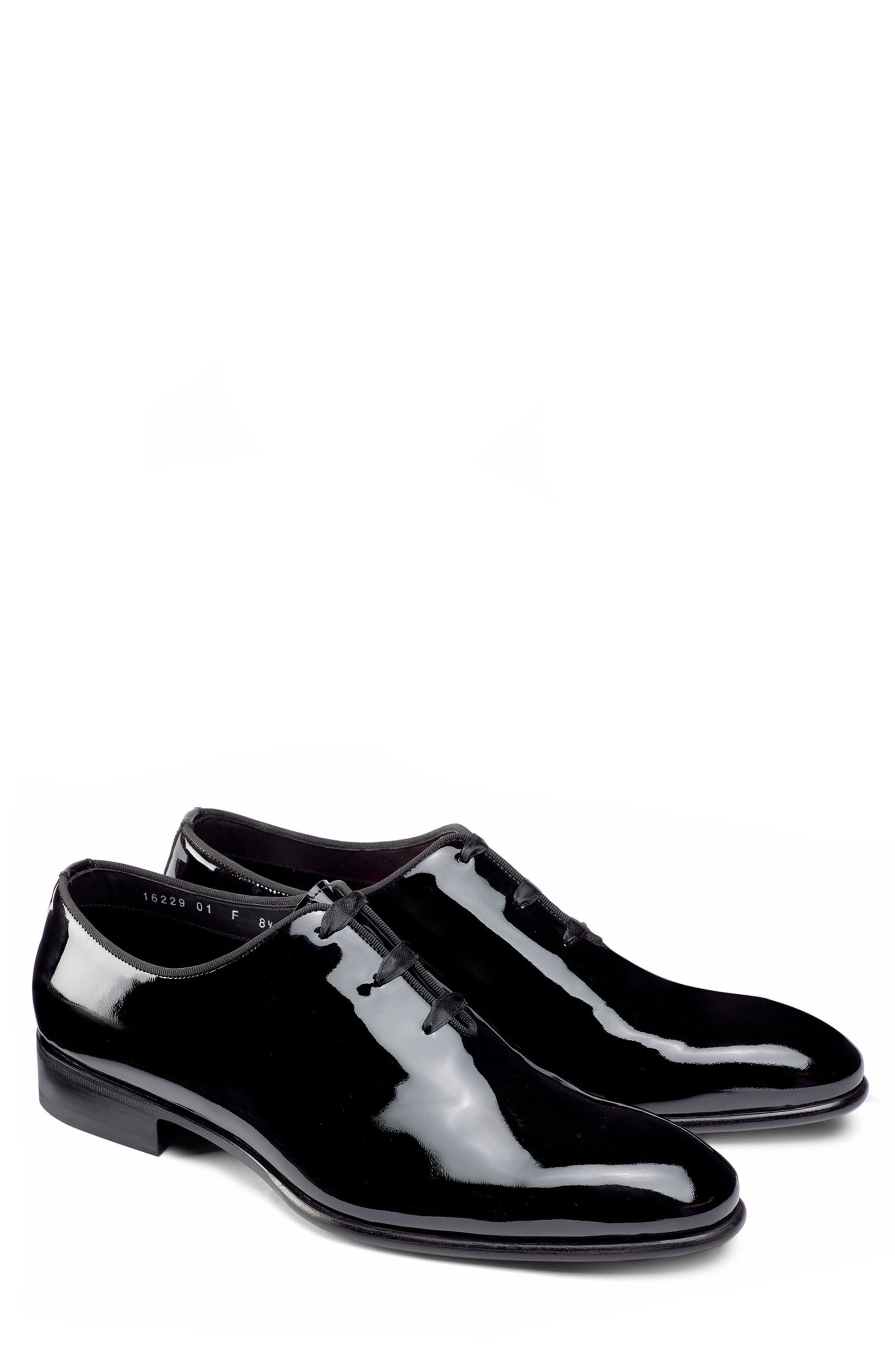Santoni Padova Oxford, Main, color, Black-N01