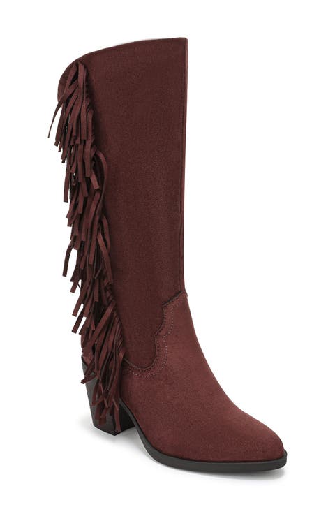 Criss 2 Fringe Knee High Boot (Women)