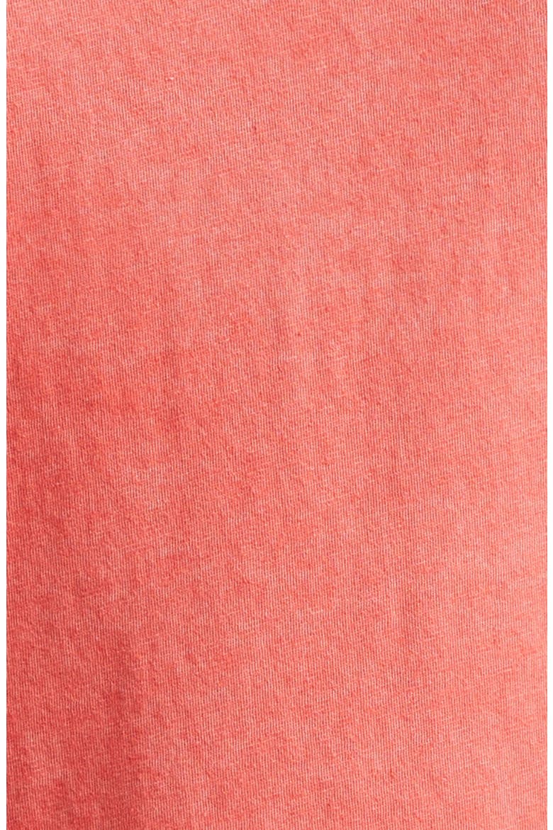 Distressed Box Layered Organic Cotton Logo T-Shirt, Alternate, color, SIGNATURE RED