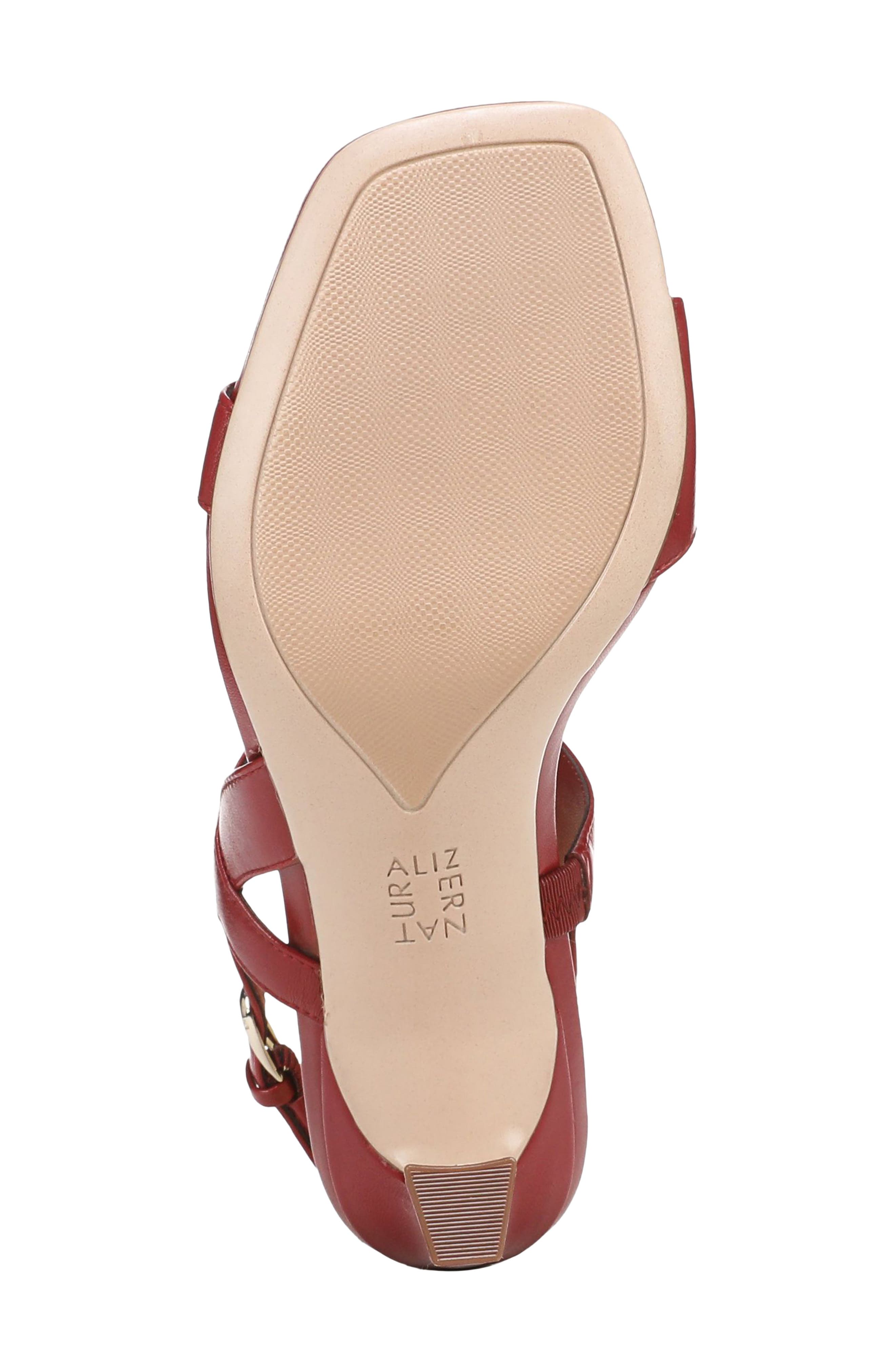 Suri Leather Sandal, Alternate, color, HEARTFLAME LEATHER