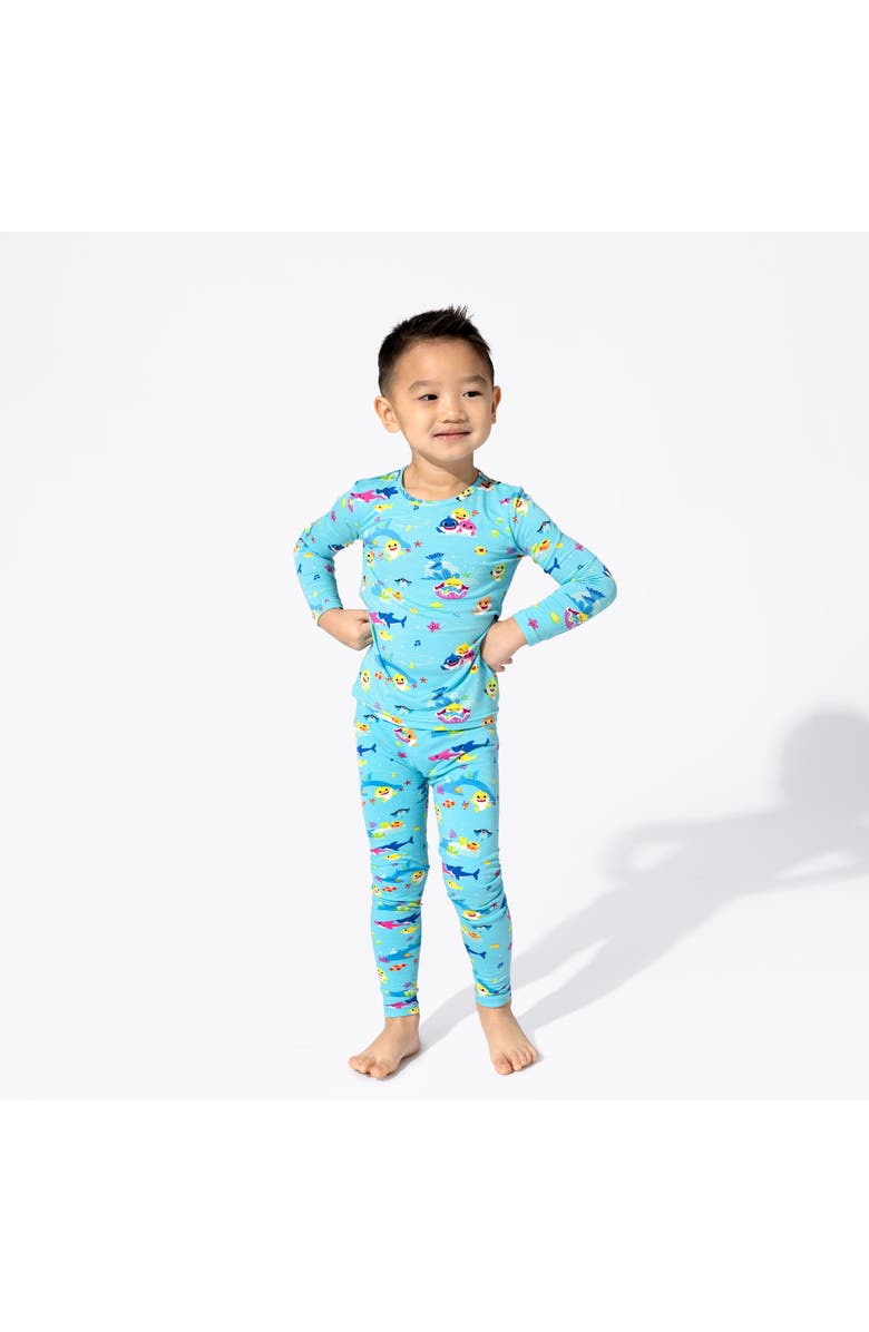 Bellabu Bear Kids' Baby Shark Set of 2 Piece Pajamas, Alternate, color, Baby Shark