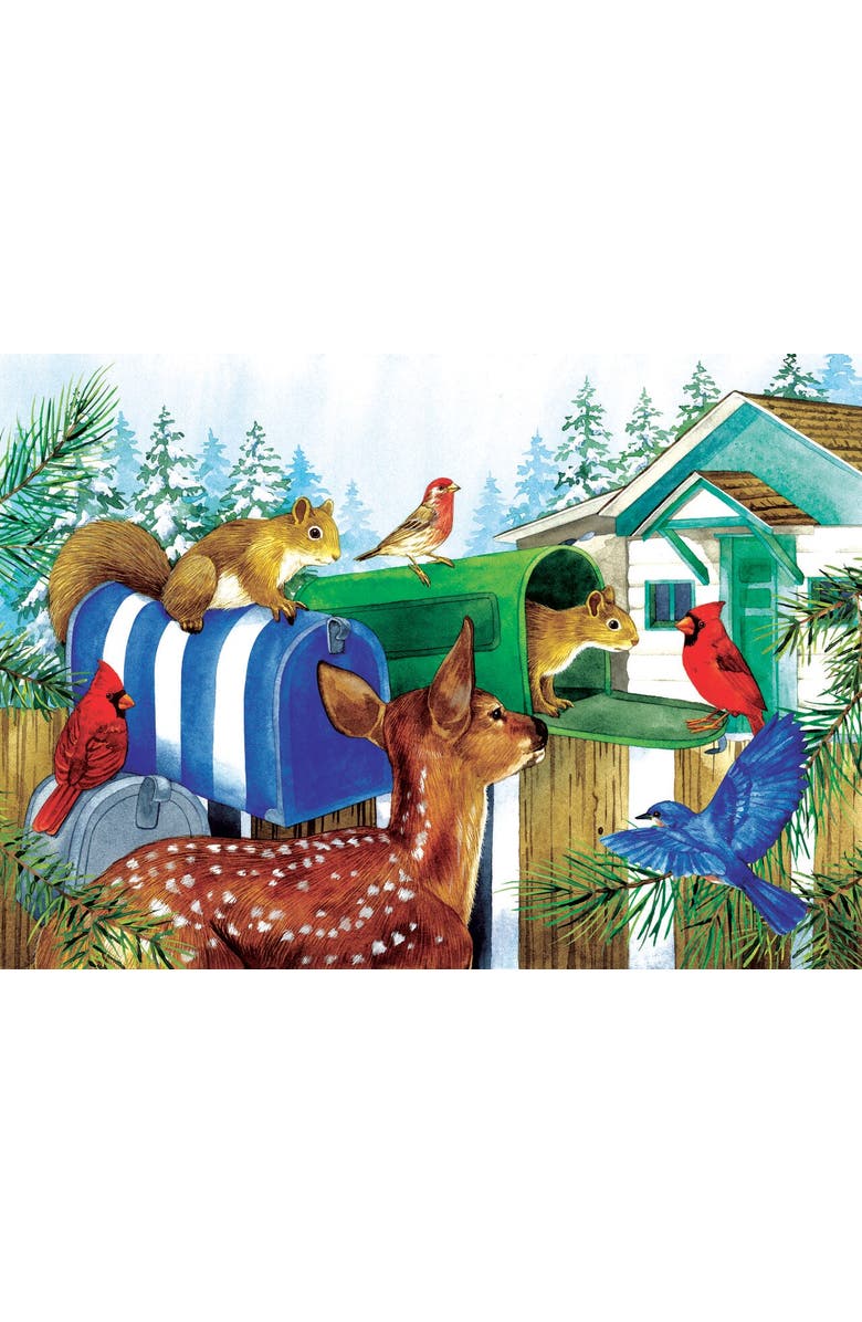 Sunsout Mail Boxes 15 piece Jigsaw Puzzle for Adults, Main, color, Multicolor