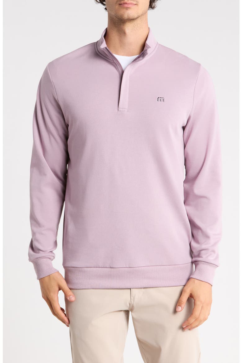 Cloud 2.0 Quarter Zip Pullover, Main, color, ELDERBERRY