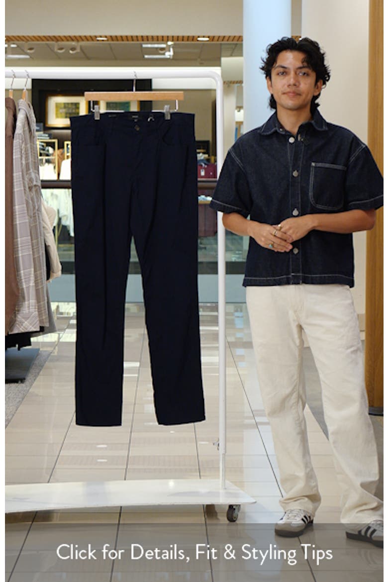 Dylan Lightweight Stretch Sateen Chinos video