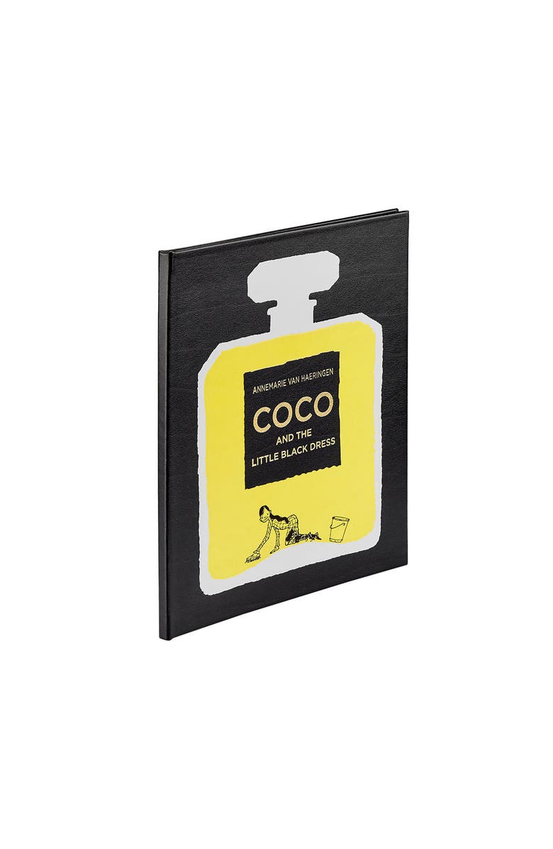 Graphic Image Coco and the Little Black Dress Leather Edition, Alternate, color, Black