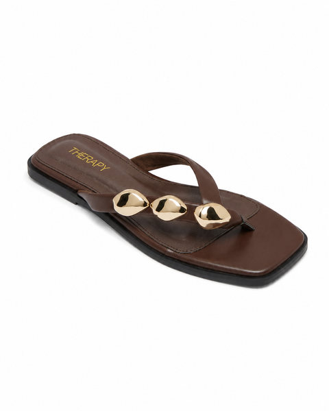 Guise Square Toe Thong Sandal