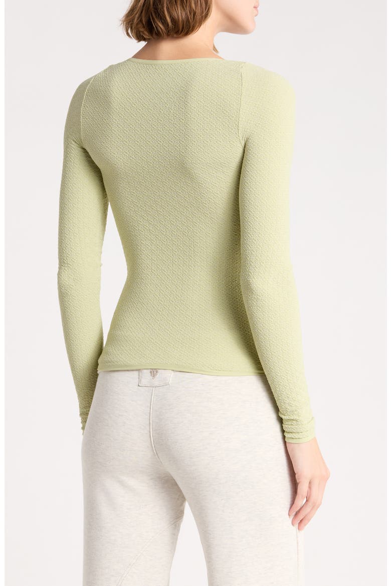 Love Letter Long Sleeve Top, Alternate, color, FRESH GREEN