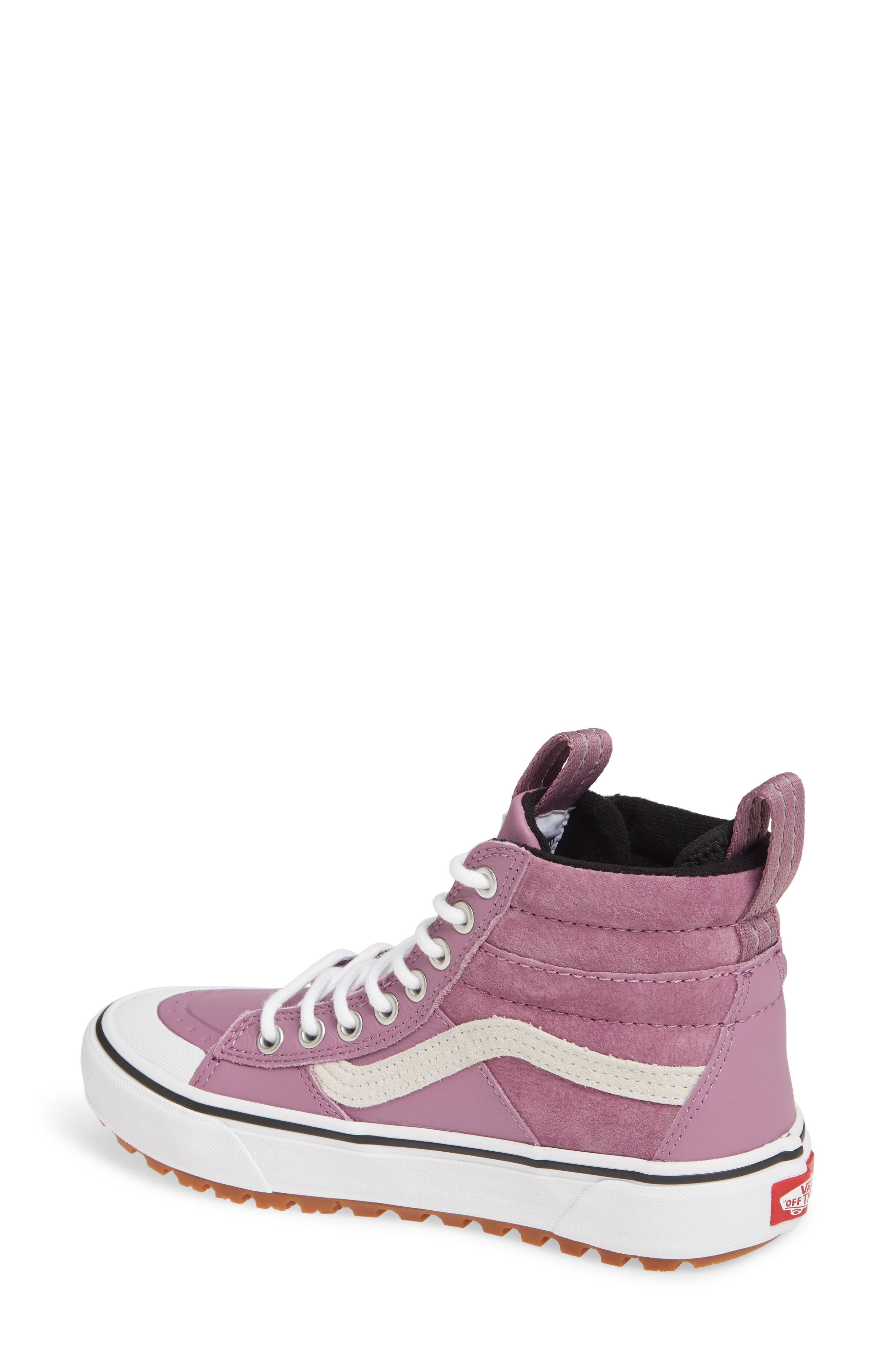 Sk8-Hi MTE 2.0 DX Water Resistant High Top Sneaker, Alternate, color, VALERIAN/ TRUE WHITE