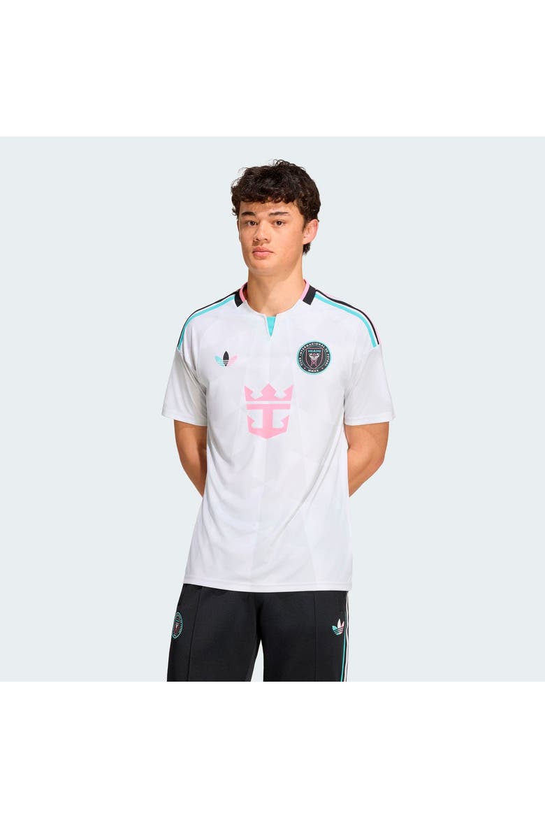 Men's adidas Lionel Messi White Inter Miami CF 2026 Third Replica Jersey, Alternate, color, White