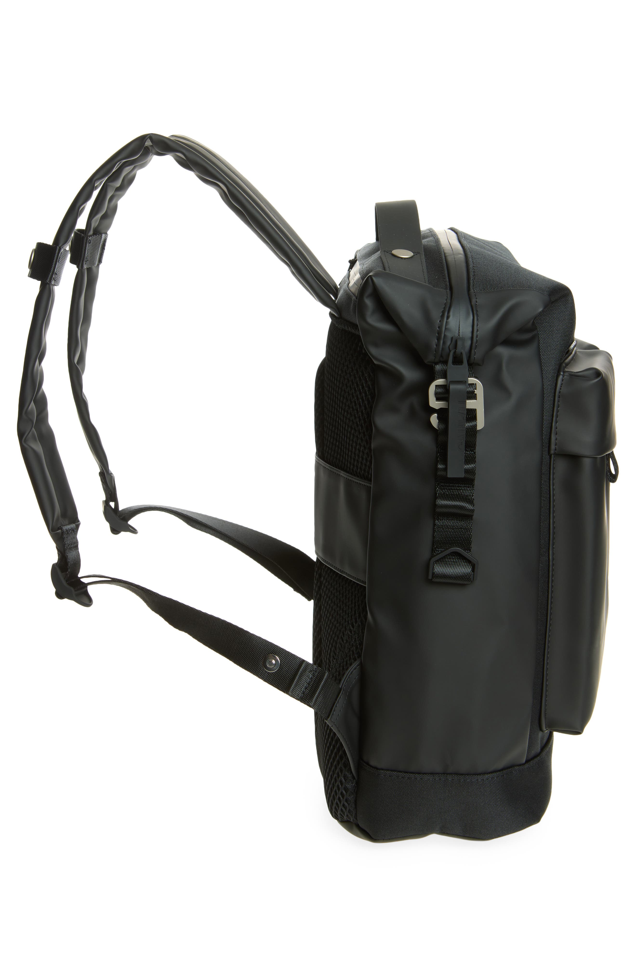 Otaru Waterproof Backpack, Alternate, color, BLACK