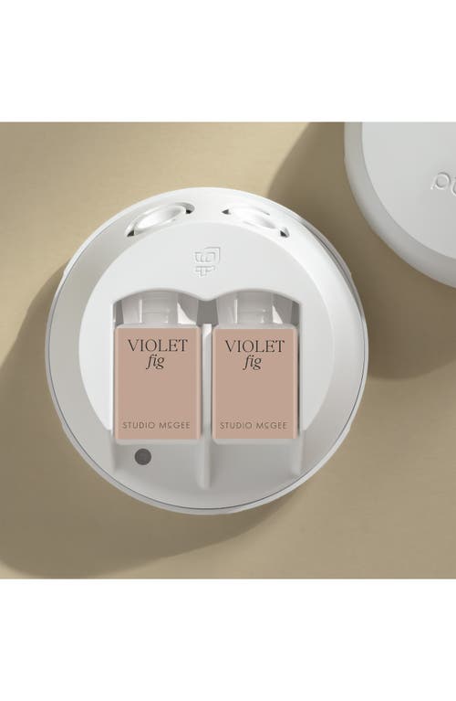 Pura X Studio Mcgee French Linen 2-pack Diffuser Fragrance Refills In Violet Fig