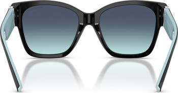 54mm Gradient Square Sunglasses