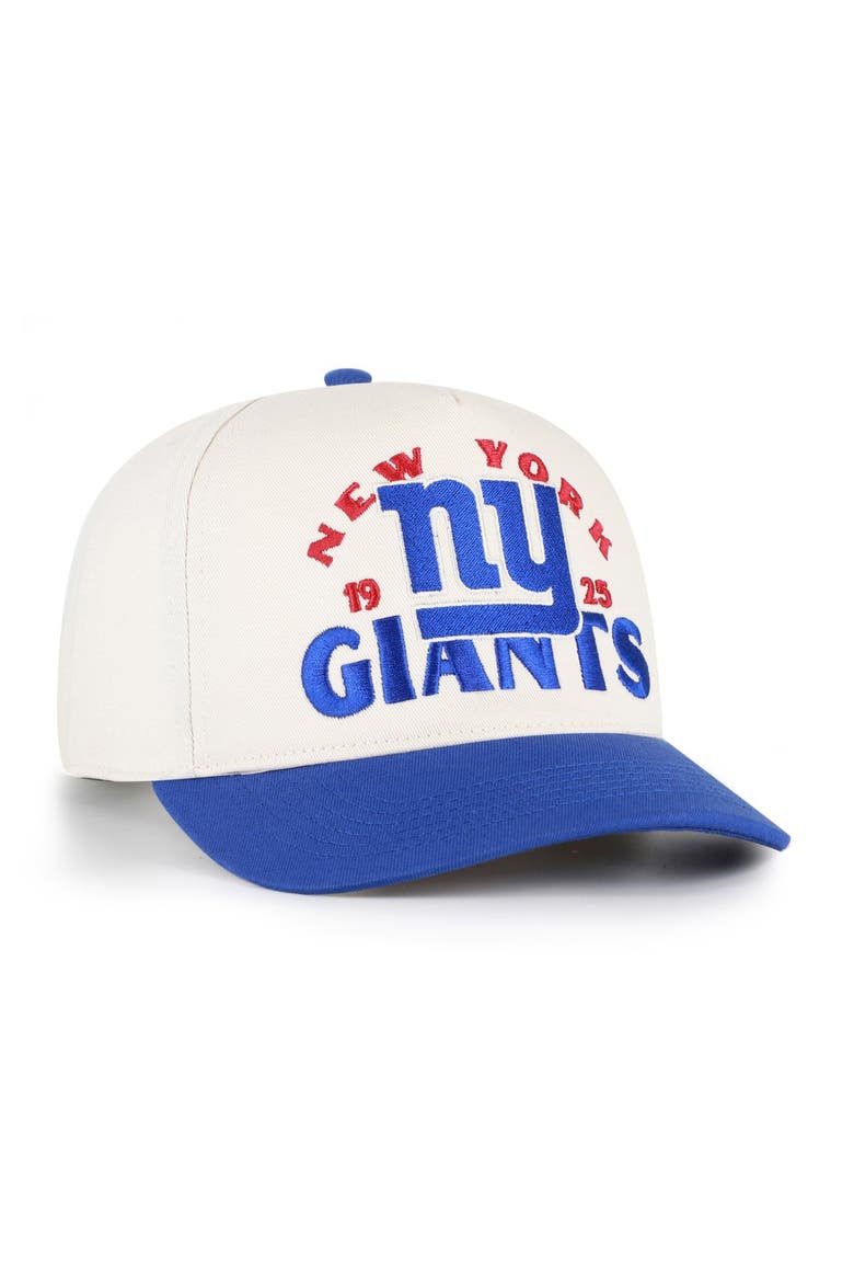 Men's '47 Natural New York Giants  Arcitext Hitch Adjustable Hat, Alternate, color, Natural