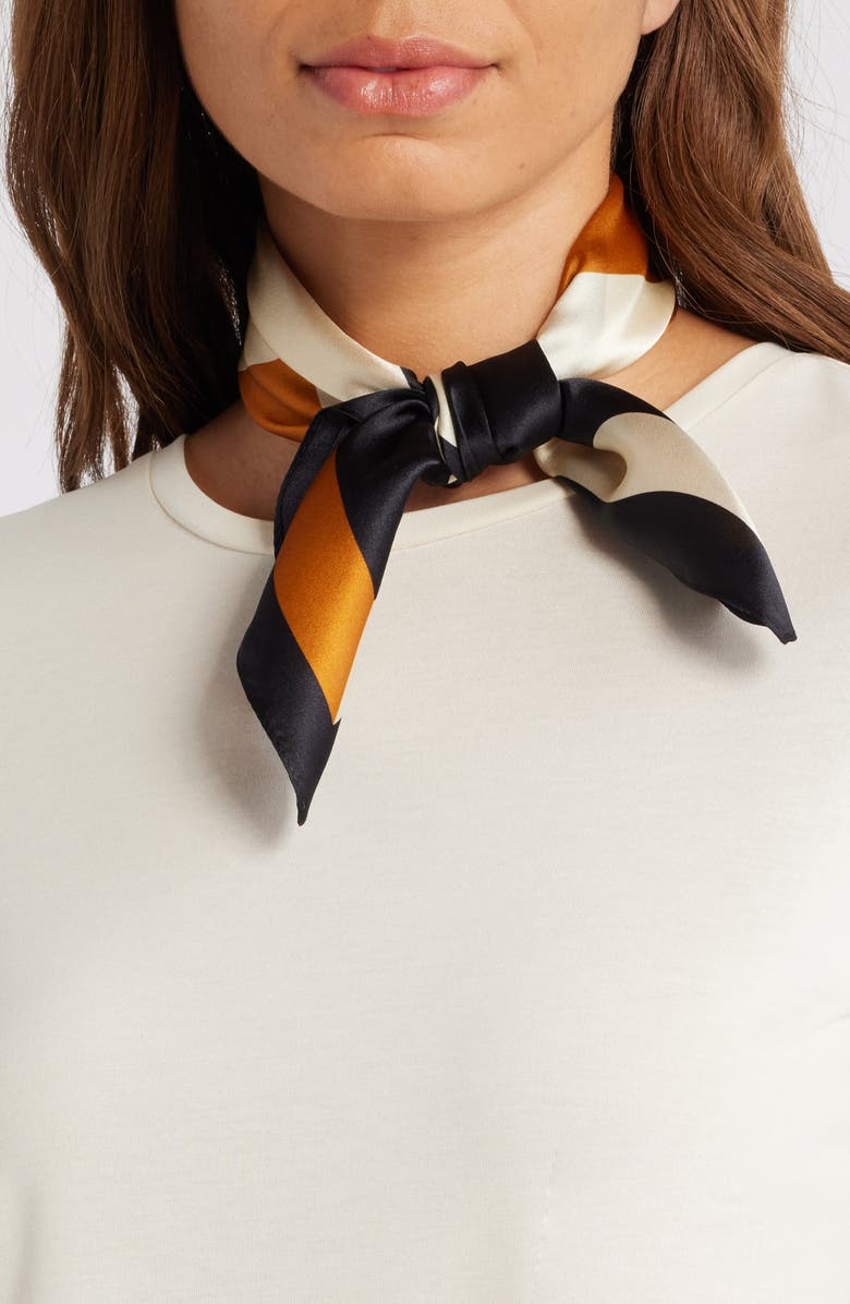 Nordstrom Print Silk Bandana Square Scarf, Main, color,