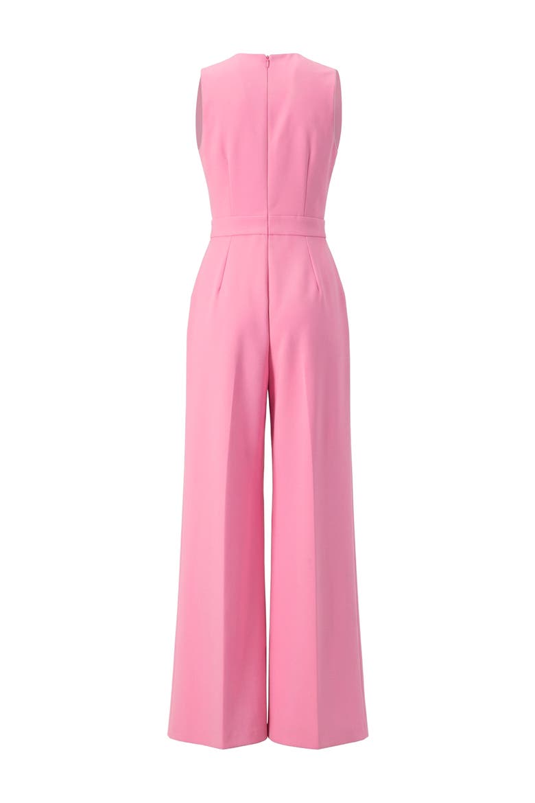 V-Neck Sleeveless Wide-Leg Jumpsuit, Alternate, color, Pink