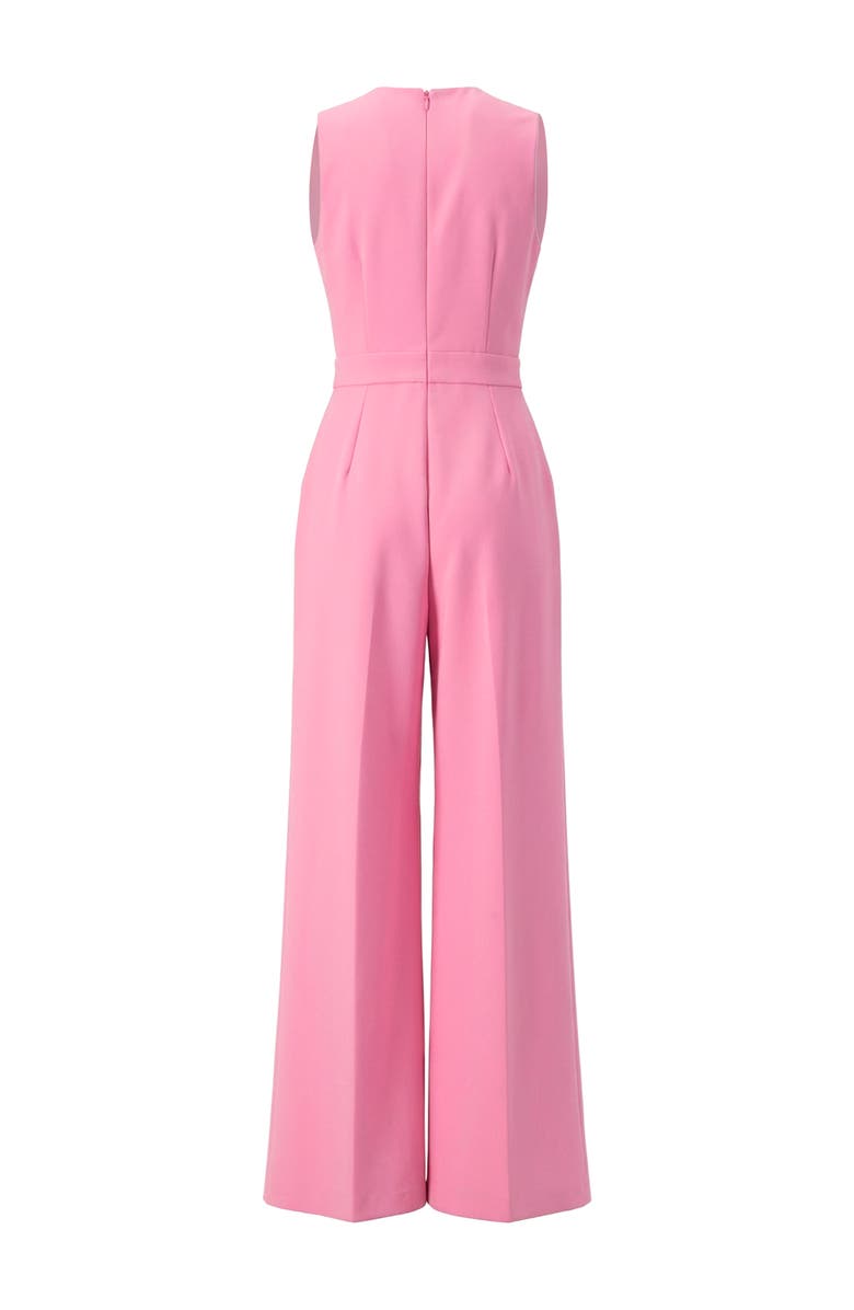 IVONNE V-Neck Sleeveless Wide-Leg Jumpsuit, Alternate, color, Pink