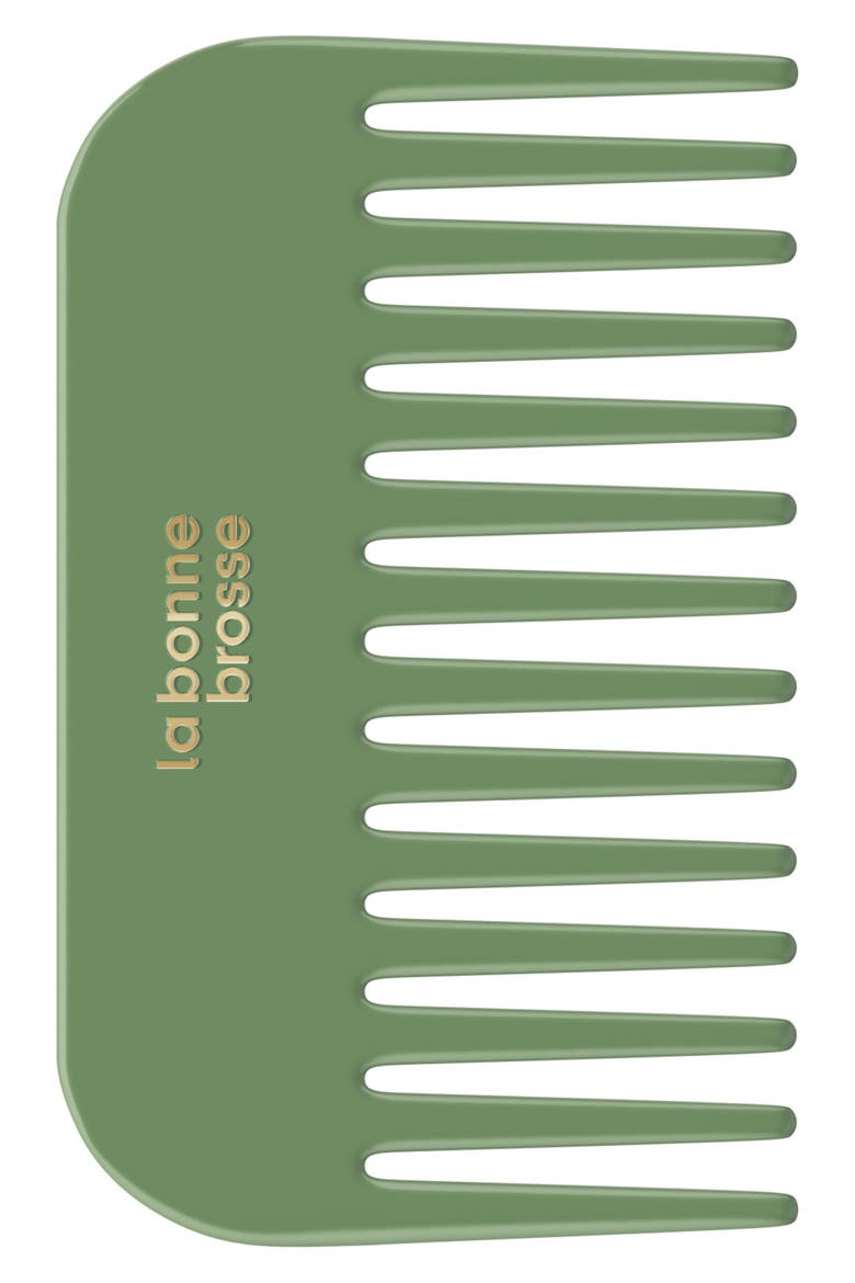 N.03 Essential Soft Petite Brush & Mini Comb Set, Alternate, color, GREEN