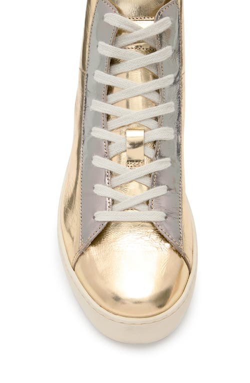 Allsaints Tana Metallic High Top Sneaker