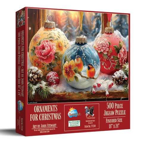 Ornaments for Christmas 500 piece Jigsaw Puzzle for Adults