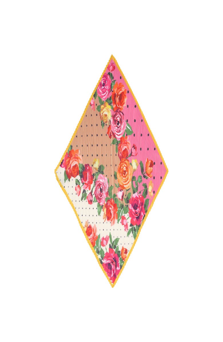 Echo Classic Rose Pleated Diamond, Main, color, Multi