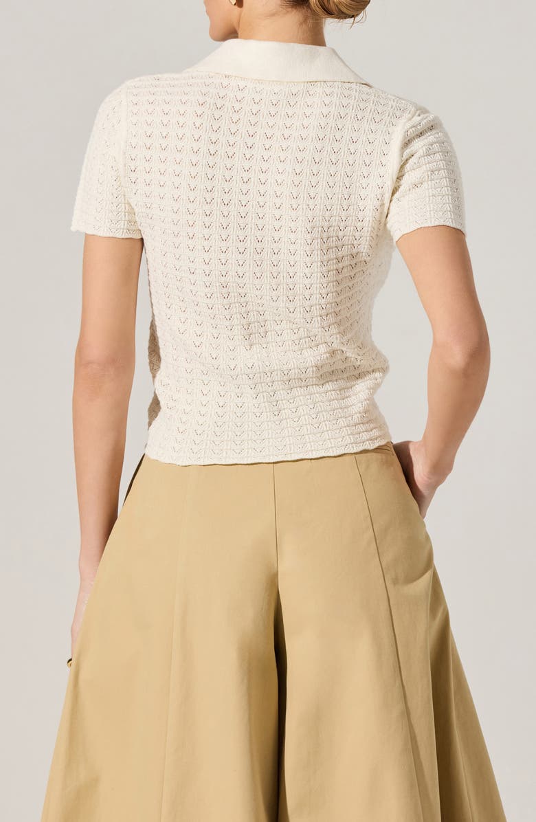 ASTR the Label Short Sleeve Cardigan, Alternate, color,