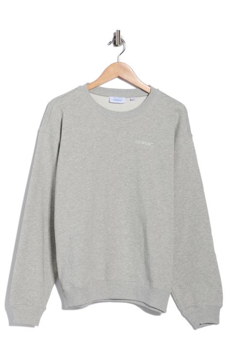Embroidered Crewneck Sweatshirt