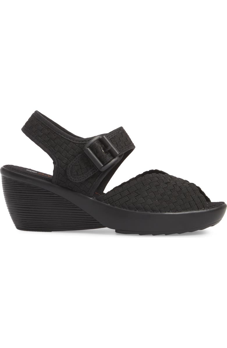 bernie mev. Wedge Sandal, Alternate, color,