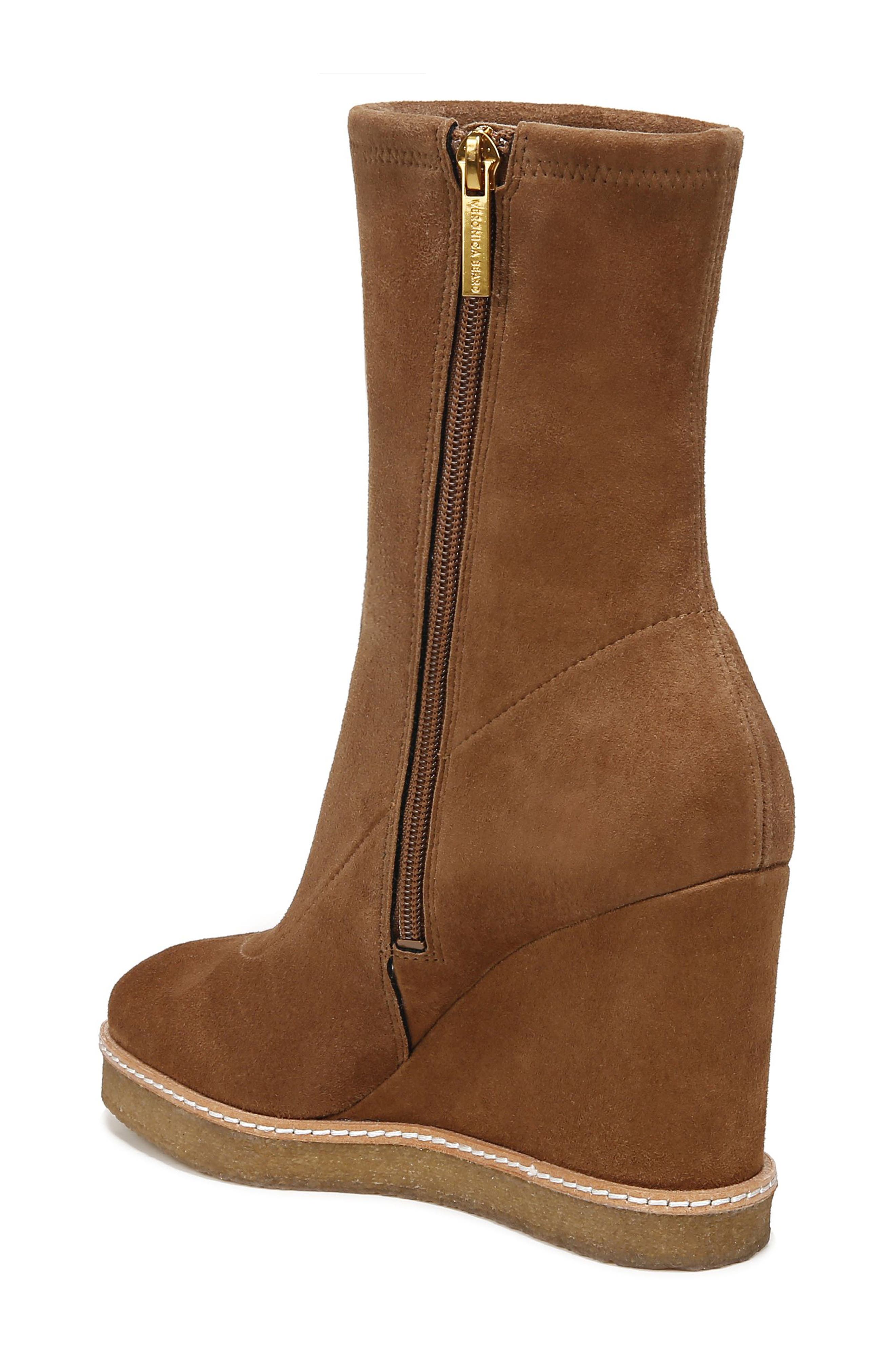 Arlo Wedge Boot, Alternate, color, HAZELWOOD