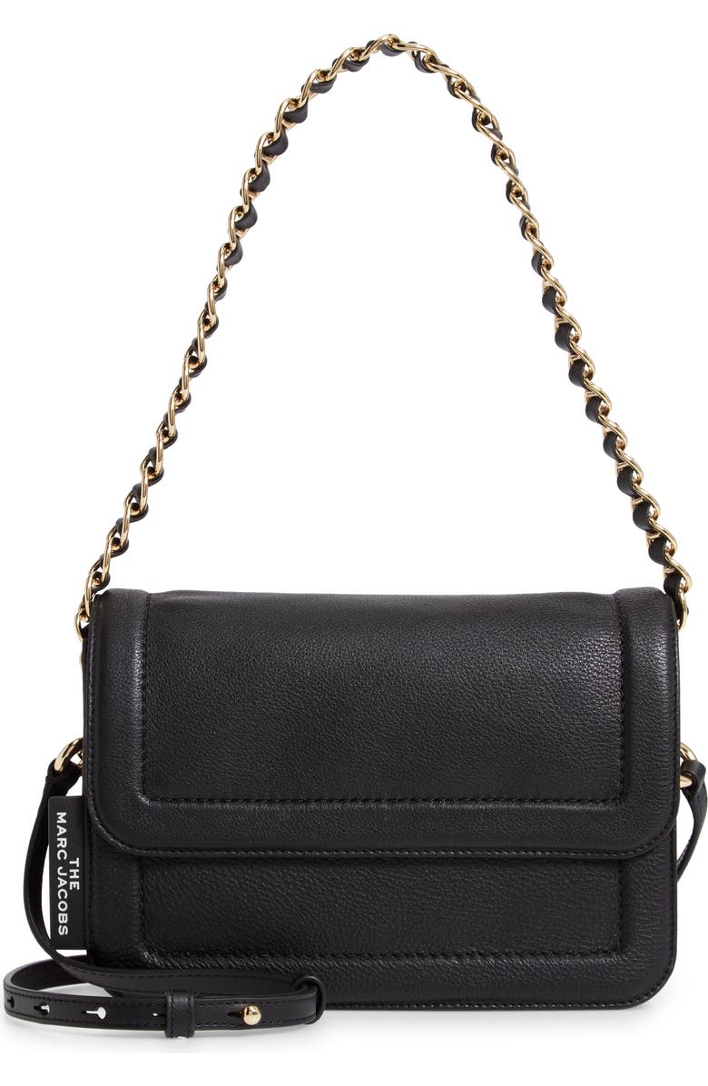Marc Jacobs The Marc Jacobs The Cushion Leather Shoulder Bag, Main, color,