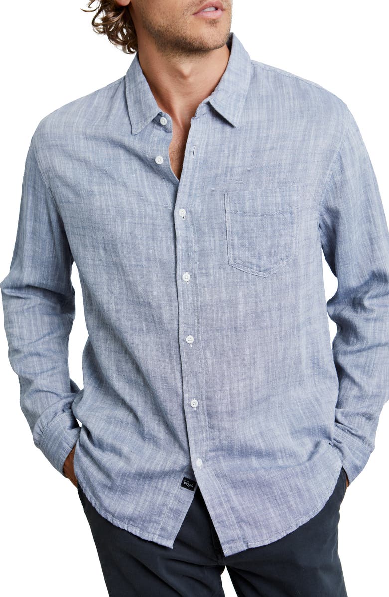 Rails Wyatt Cotton Button-Up Shirt, Main, color,
