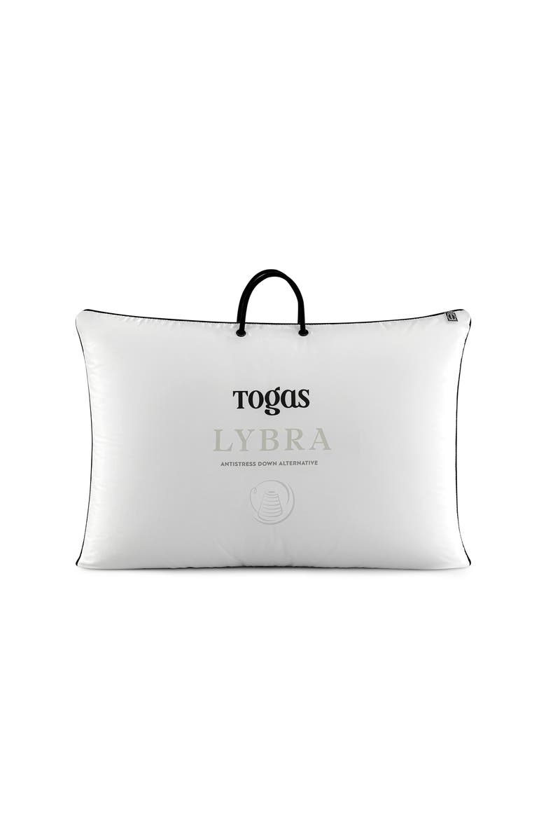 Togas Libra pillow, Alternate, color, White
