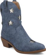 Journee Collection Underwood Star Western Boot