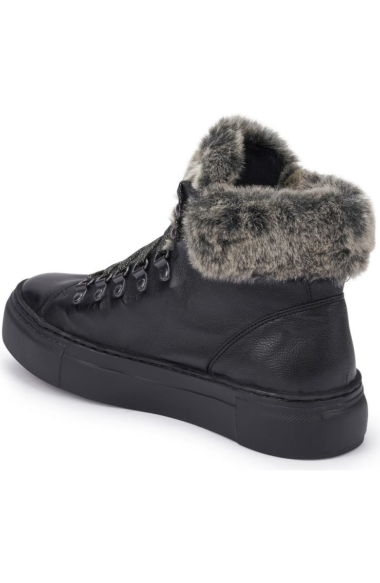 Mephisto Ginou Faux Fur Lined High Top Sneaker, Alternate, color,
