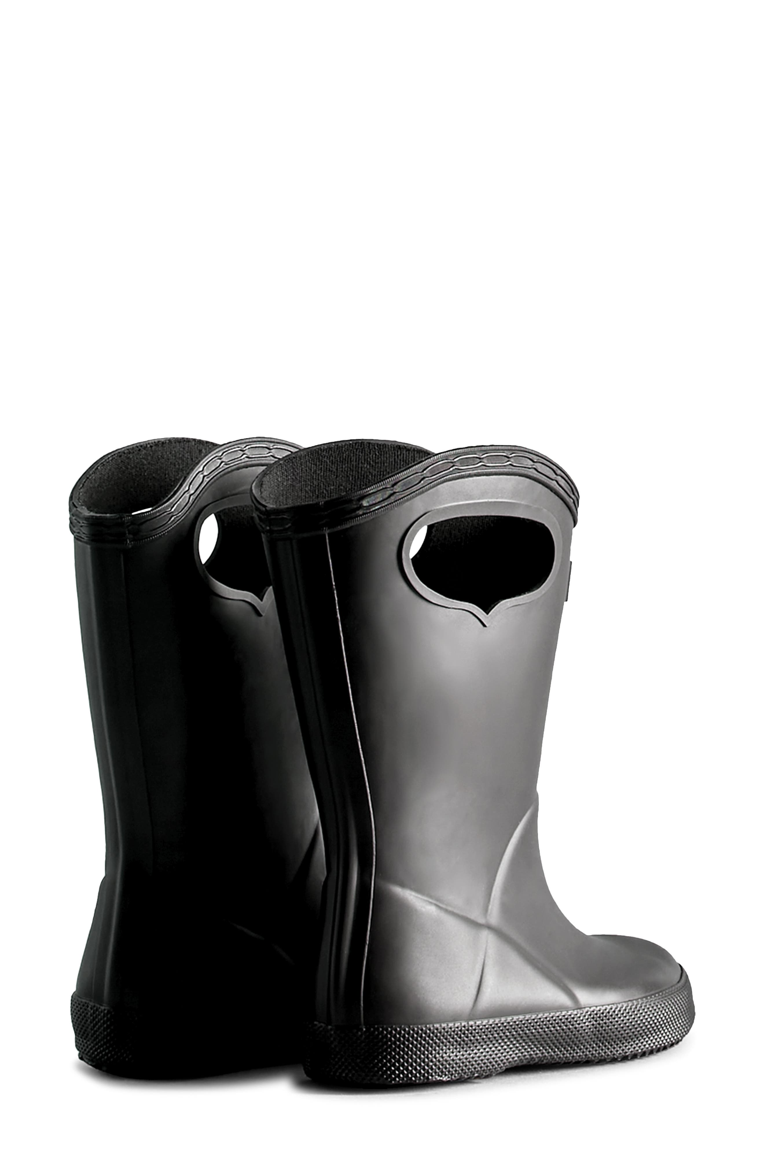 Hunter Kids' First Classic Pull-On Waterproof Rain Boot, Alternate, color, 